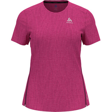 T-Shirt ODLO ZEROWEIGHT ENGINEERED CHILL-TEC Femme Manches Courtes Rose 2022 ODLO Probikeshop 0